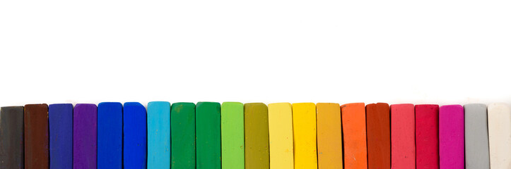 Pastellkreide verschiedene Farben