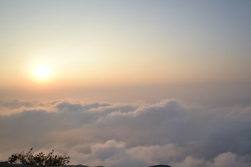 sun in clouds