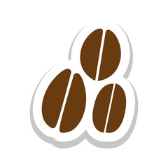 coffee beans icon image vector illustration design 