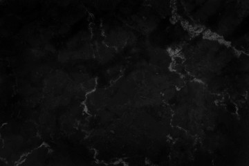 Obraz na płótnie Canvas black marble texture abstract background pattern