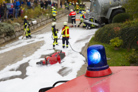 Schwerer Verkehrsunfall