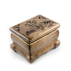 Деревянная шкатулка