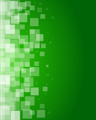 Abstract green design.