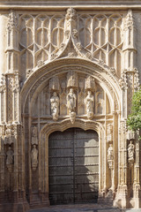 Obraz premium Córdoba, het histories centrum in de omgeving van de Mezquita. 