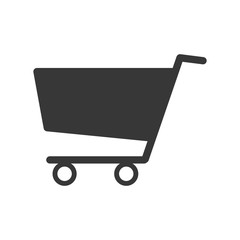shopping cart market isolated icon vector illustration design