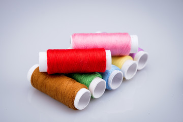 thread rolls with filter effect retro vintage style