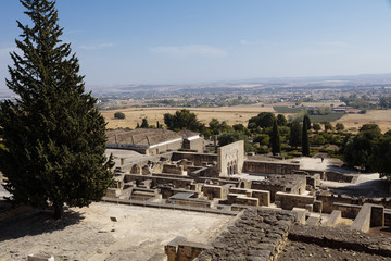 Fototapeta na wymiar Ruïnes van Medina Azahara (the shining city) bij Córdoba