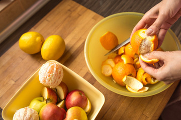 Diet based on fruit for breakfast