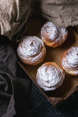 Modern pastries cruffins