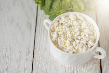 curd in a bowl