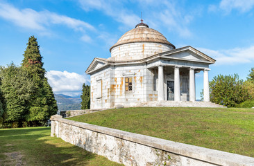 The funerary temple of the family Castelbarco, Ispra, Italy