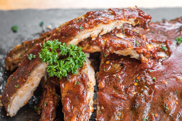 Grilled Pork Ribs