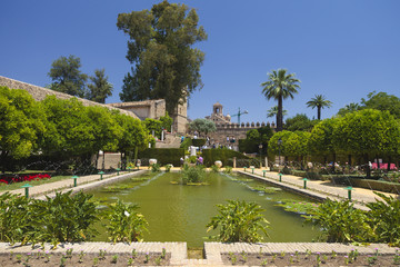 C&oacute;rdoba, Alcazar de los Reyes Cat&oacute;licos, (Burcht van de Katholieke Koningen.