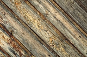 Aged diagonal wood plank texture