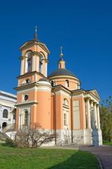 Fototapeta na wymiar The Church Of St. Barbara, Moscow, Russia 