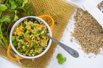 boiled Russian porridge