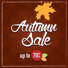 Autumn Sale banner