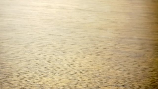 Macro of vibrant juicy paradise pears against rustic wooden background