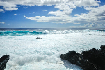 イースター島の海岸