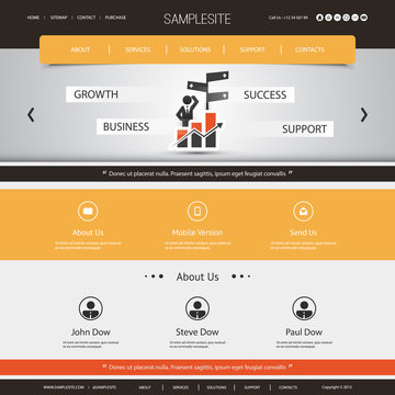 Website Template for Your Business, Blog