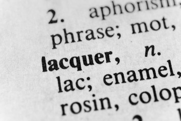 Obraz premium Lacquer