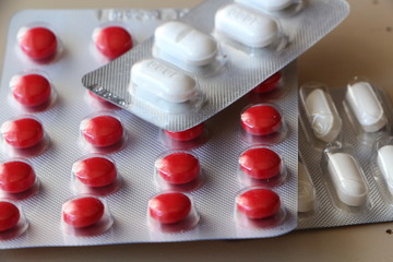 Plaquettes de médicaments