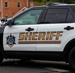 Side View Sheriff's Car