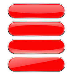 Oval red buttons