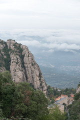 Fototapeta na wymiar Monastery Montserrat