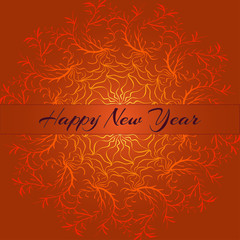 Christmas and Happy New Year background, great choice for wrapping paper pattern or greeting card