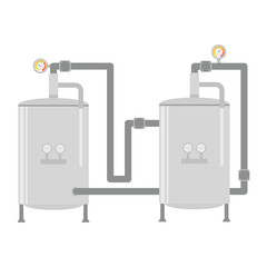 water heater tank icon vector illustration design