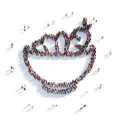 plate fresh vegetables people 3d