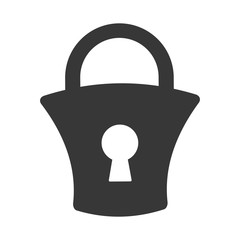safe secure padlock isolated icon vector illustration design