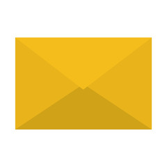envelope letter paper isolated icon vector illustration design