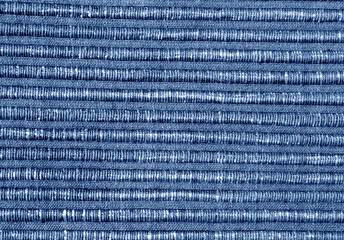 Fototapeta na wymiar Blue color knitting texture.