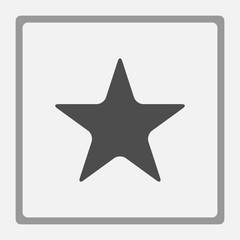 Obraz premium star geometric icon. Modern style. Vector illustration. Simple symbol of achievements and victories. Symbol for web or print design. Product quality rating isolated on the light background.