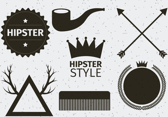 24 Trendy Lifestyle Product and Item Silhouette Icons