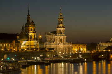 Fototapeta na wymiar Stadtansicht von Dresden