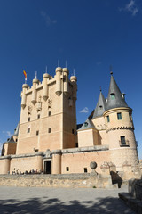 Fototapeta na wymiar Alcazar de Segovia, Castilla-Leon, Spain