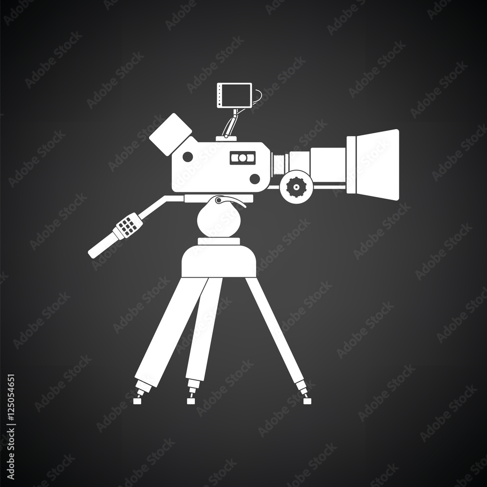 Poster Movie camera icon