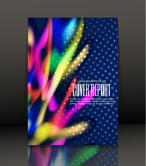 Template design for cover. Banner in A4 size. Abstract background. Vector, illustration.