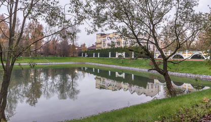 Autumn. October. The residential complex 