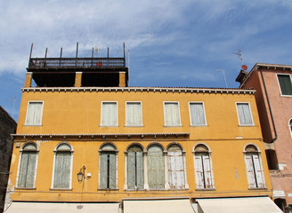 Fototapeta na wymiar Architecture à Venise Italie 