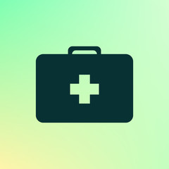 First aid vector icon