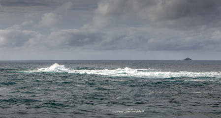 landscape shot of Sennen Cove