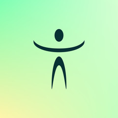 Funny character icon