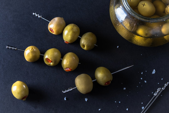 Colossal Spanish Queen Olives for Garnish