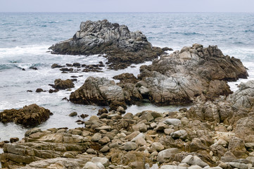 Fototapeta na wymiar Ocean Rocks 6