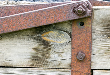 Weathered Wood Stucture 4