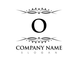 O Letter Royal Logo